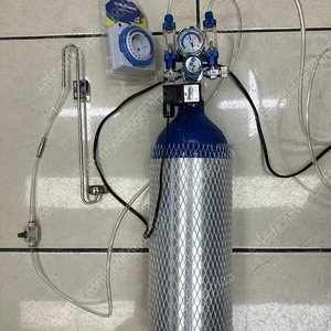 인천. 이탄봄베 3.7리터 알루미늄(완충) 혜홍레귤레이터 풀셋트