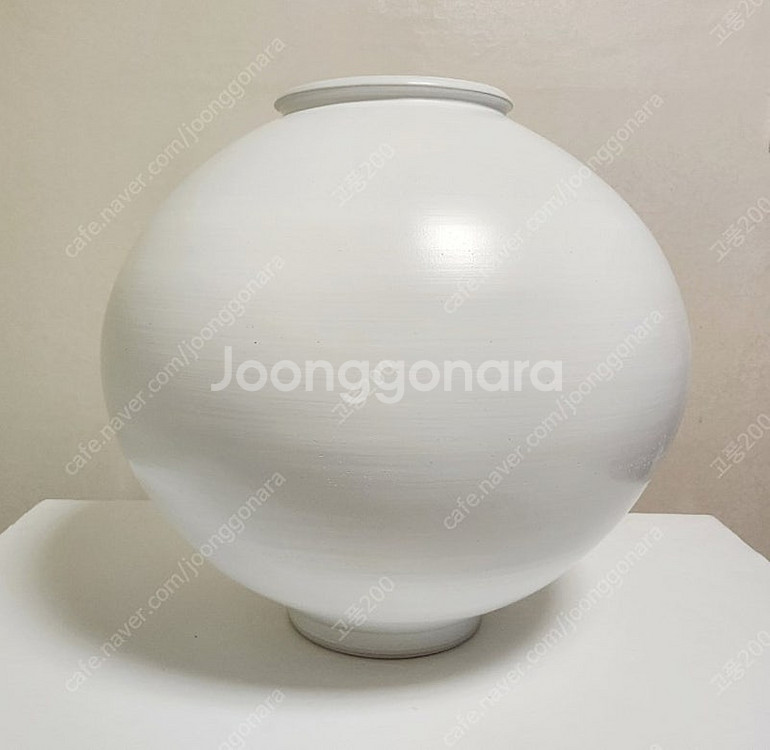 무광 대형 달항아리 4번 (51cm) / 미사용 새상품--0