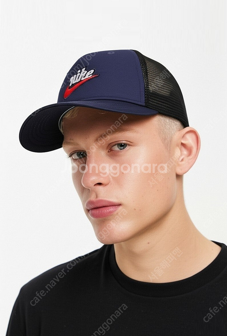 NIKE 나이키 초레어 [네이비/레드] 클래식 빨곤 스...--0