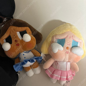 팝마트 크라이베이비 선셋 키링 핑크화이트
