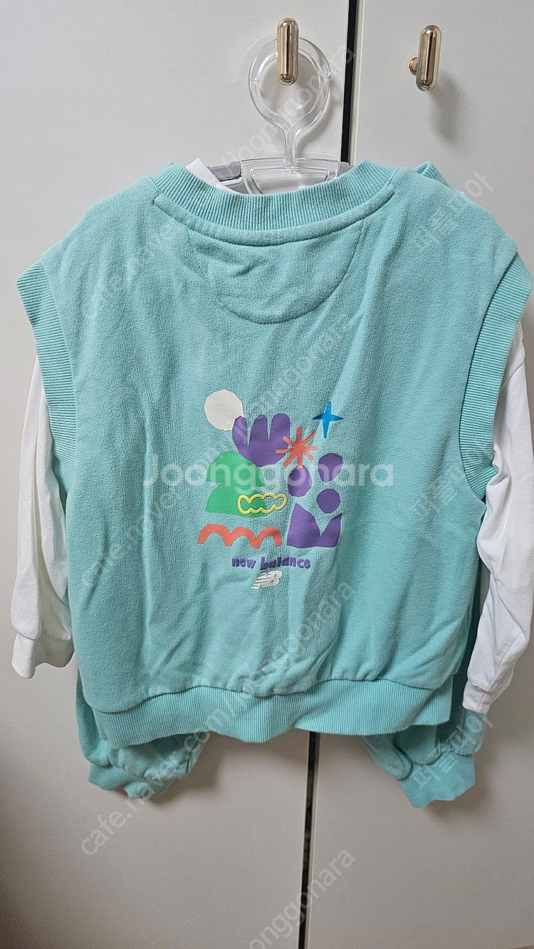 뉴발란스키즈 조끼 셋업 3pcs (110)--1