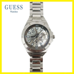 게스 GUESS 스틸 쿼츠 시계 I11044G1 45mm