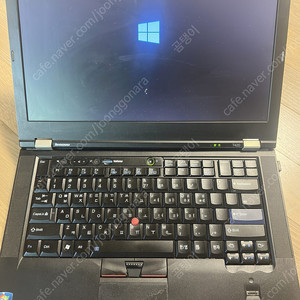 레노버 Thinkpad T420 ( i5, 4GB, 240 SSD, 120 HDD, 외장그래픽 NVIDIA 4200M, 14인치 1600*900 )