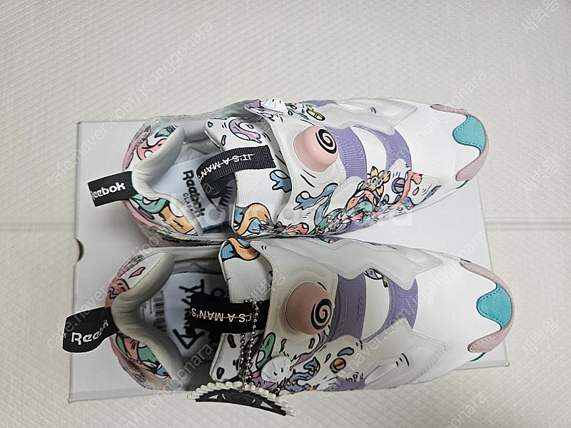 리복 인스타펌프 퓨리 X DISTORTEDD 라이트핑크...--3