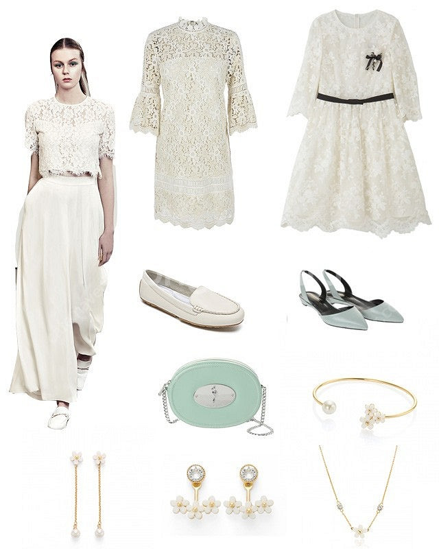 레니본 원피스 피로연 드레스 2부드레스 스냅사진 브라이덜샤워 로맨틱 데이트 돌잔치 돌스냅--4