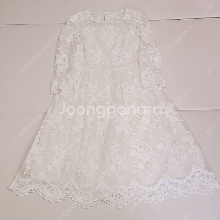 레니본 원피스 피로연 드레스 2부드레스 스냅사진 브라이덜샤워 로맨틱 데이트 돌잔치 돌스냅--0