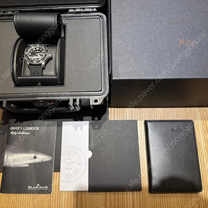 블랑팡 피프티패덤즈 42mm 블랙 티타늄 신형