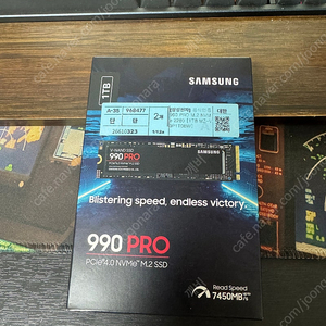 삼성 990 Pro 1 테라 SSD 미개봉[가격재인하]