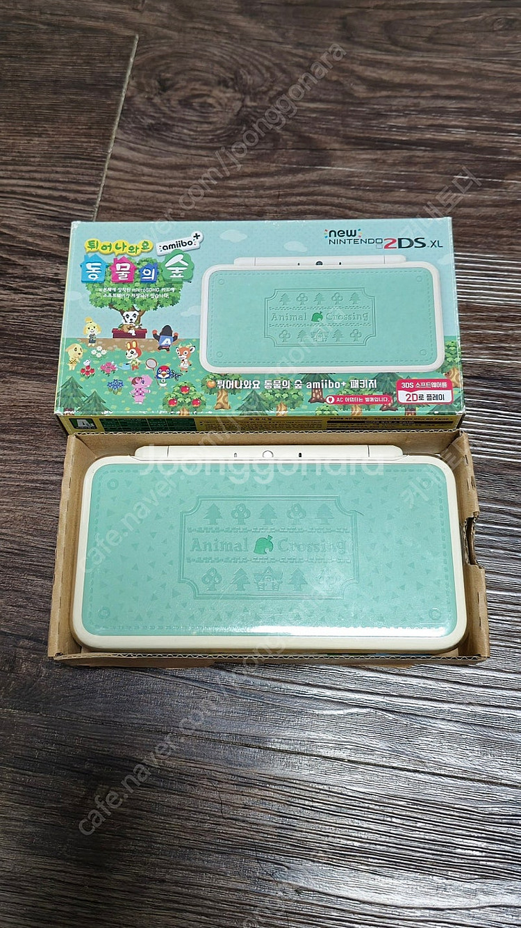New 닌텐도 2DS XL 튀어나와요 동물의 숲 에디션--0