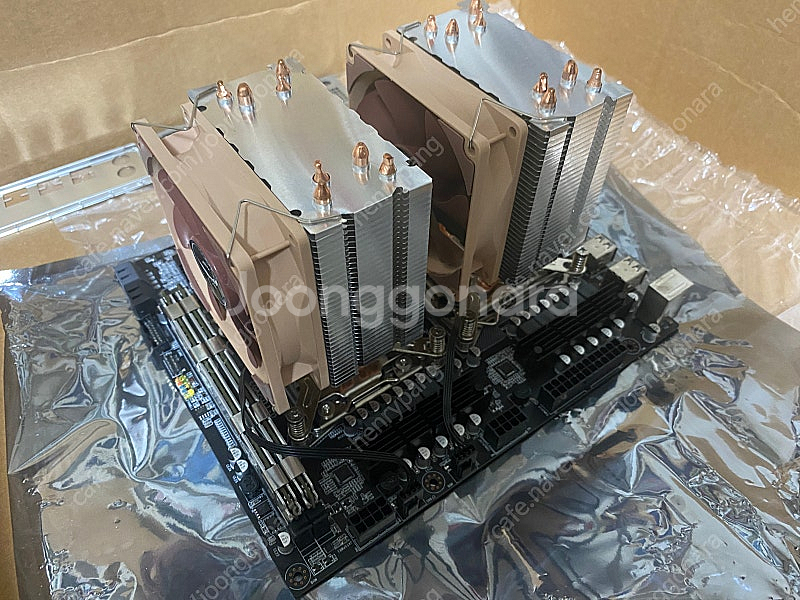 듀얼 제온 서버 (MATX 서버보드+CPU+메모리) 판매합니다 - 안심되는 중고거래