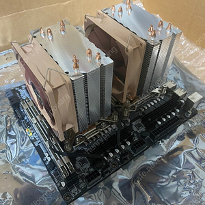 듀얼 제온 서버 (MATX 서버보드+CPU+메모리) 판매합니다