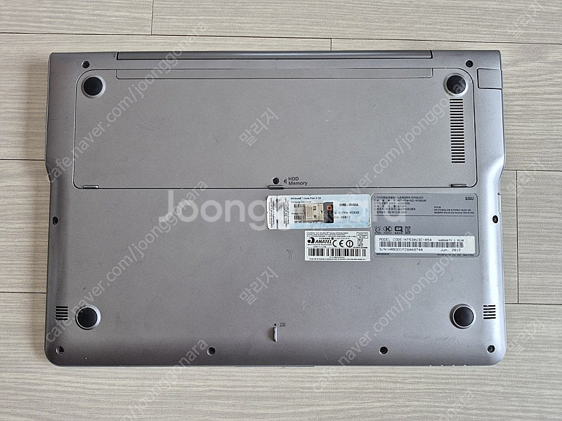 삼성 노트북 NT530U3C 부품용 택포--4