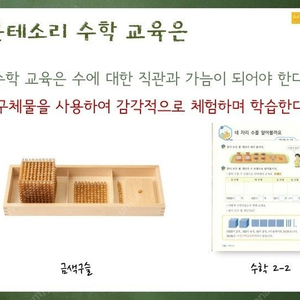 아가월드 몬테소리 금색구슬1, 나무비즈 2, 식물필름세트