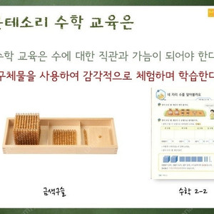 아가월드 몬테소리 금색구슬1, 나무비즈 2, 식물필름세트