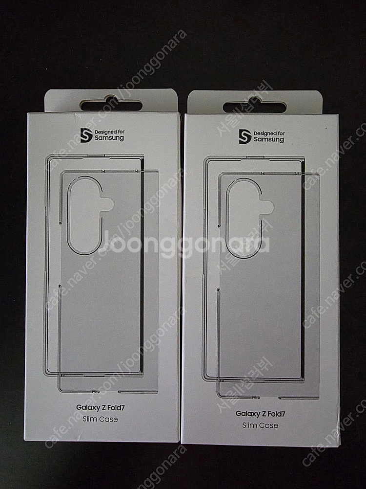 갤럭시 폴드7 투명 슬림 케이스 팝니다.--0