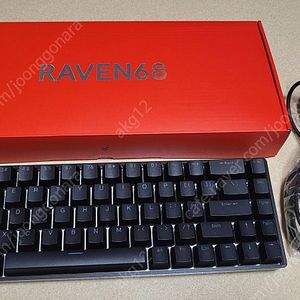 raven 68 8k 래피드트리거 키보드판매합니다. (택포 30,000)