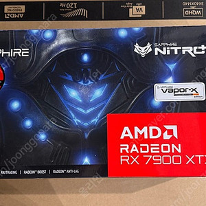[팝니다] 사파이어 RX 7900 XTX NITRO+ Vapor-X OC D6 24GB (5일 사용후 보관)