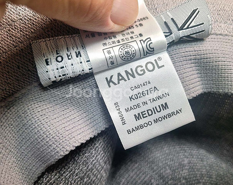 캉골KANGOL 모자 밤부 모브레이 M 2만5천원--2