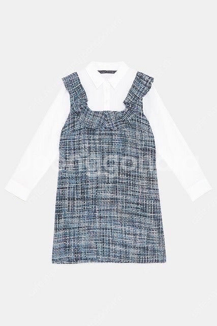 자라(ZARA) 트위드 미니 원피스 / S (새상품)--5