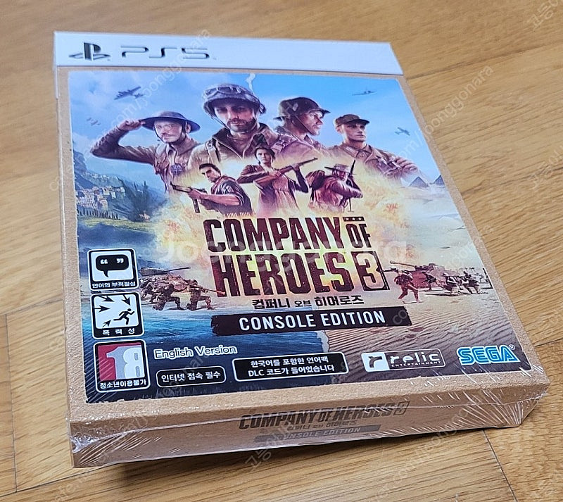 PS5 컴퍼니 오브 히어로즈3 새상품 판매--0