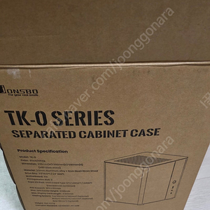 JONSBO TK-0 (블랙) ITX 케이스 판매 합니다