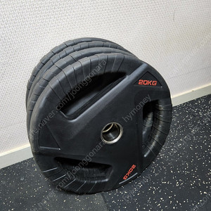 우레탄 중량원판 20kg x 4