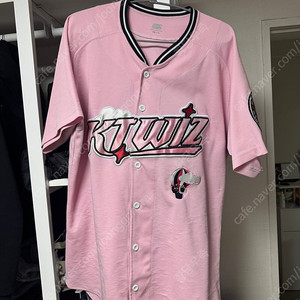 KT 위즈 핑크클라우드 유니폼 XL 정조 워페 스누피 메이플