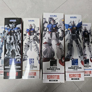 반다이 로봇혼(ROBOT혼) 0083 시리즈 일괄 판매 (미개봉) GP01시리즈 / 시작1호기~4호기 / 로보트혼 세트