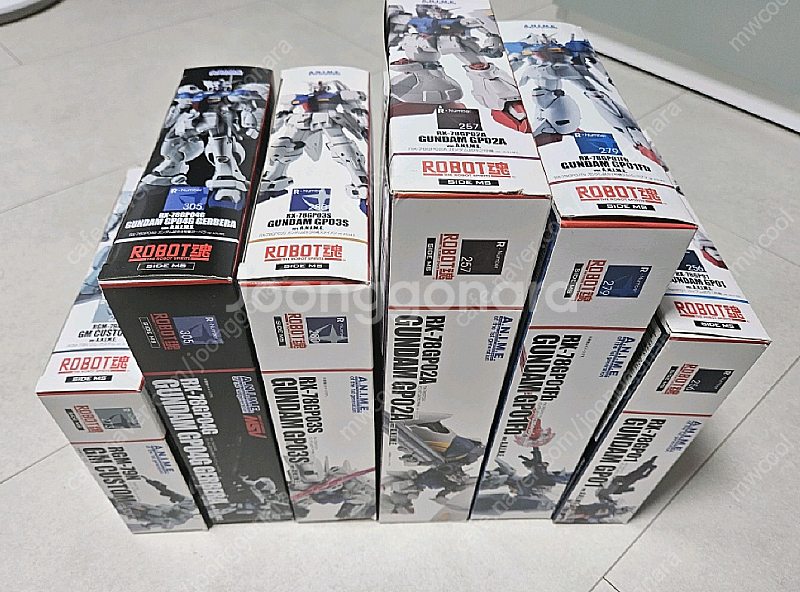 반다이 로봇혼(ROBOT혼) 0083 시리즈 일괄 판매 (미개봉) GP01시리즈 / 시작1호기~4호기 / 로보트혼 ...--1