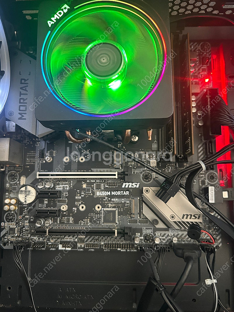 라이젠5 3600 CPU + msi B450M MORT...--0