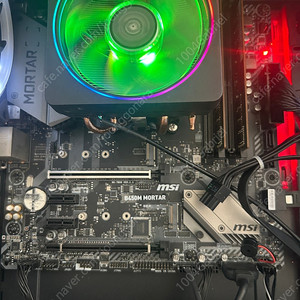라이젠5 3600 CPU + msi B450M MORTAR 팔아요 (내용 필독!)
