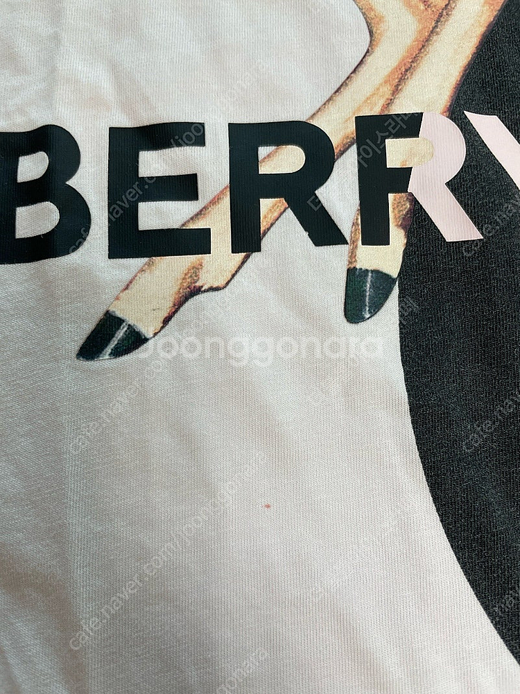 버버리 사슴티 12y--2