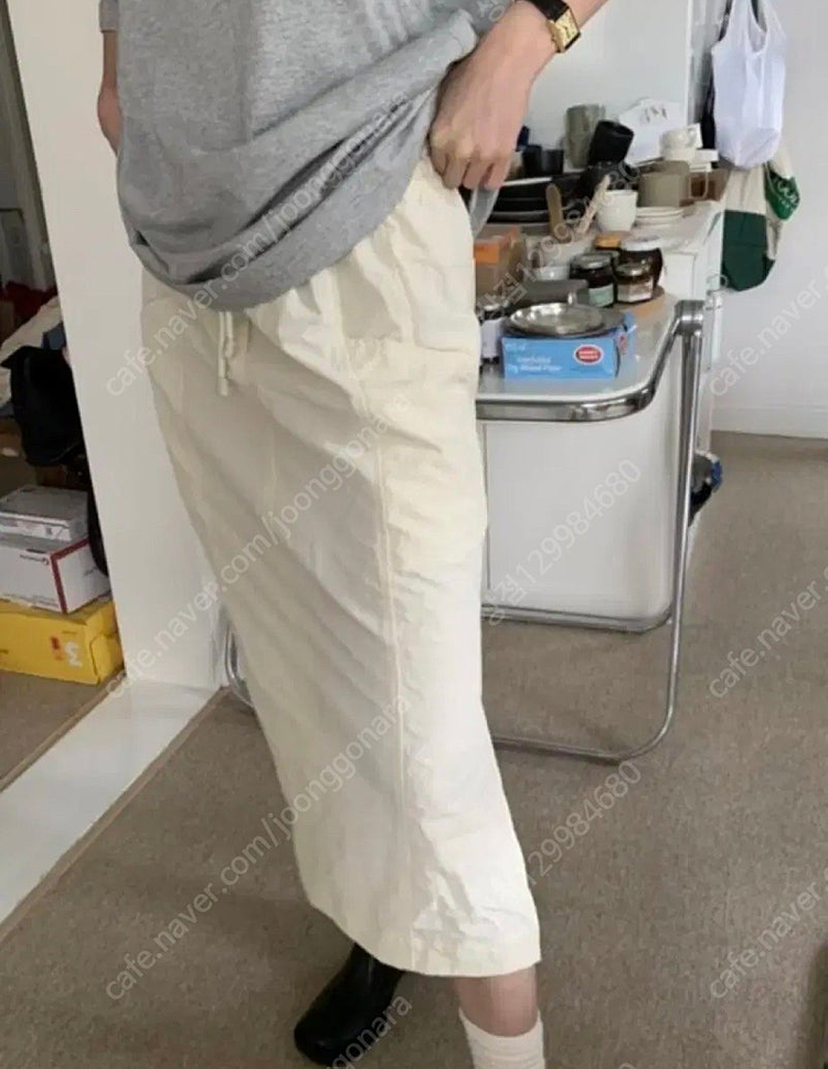 모네마켓 (리본빛) 폴 스트링 스커트 이미지