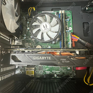 i5 4690, H81, DDR3 16GB, 쿨러마스터 500W 파워,RC80 쿨러 판매합니다