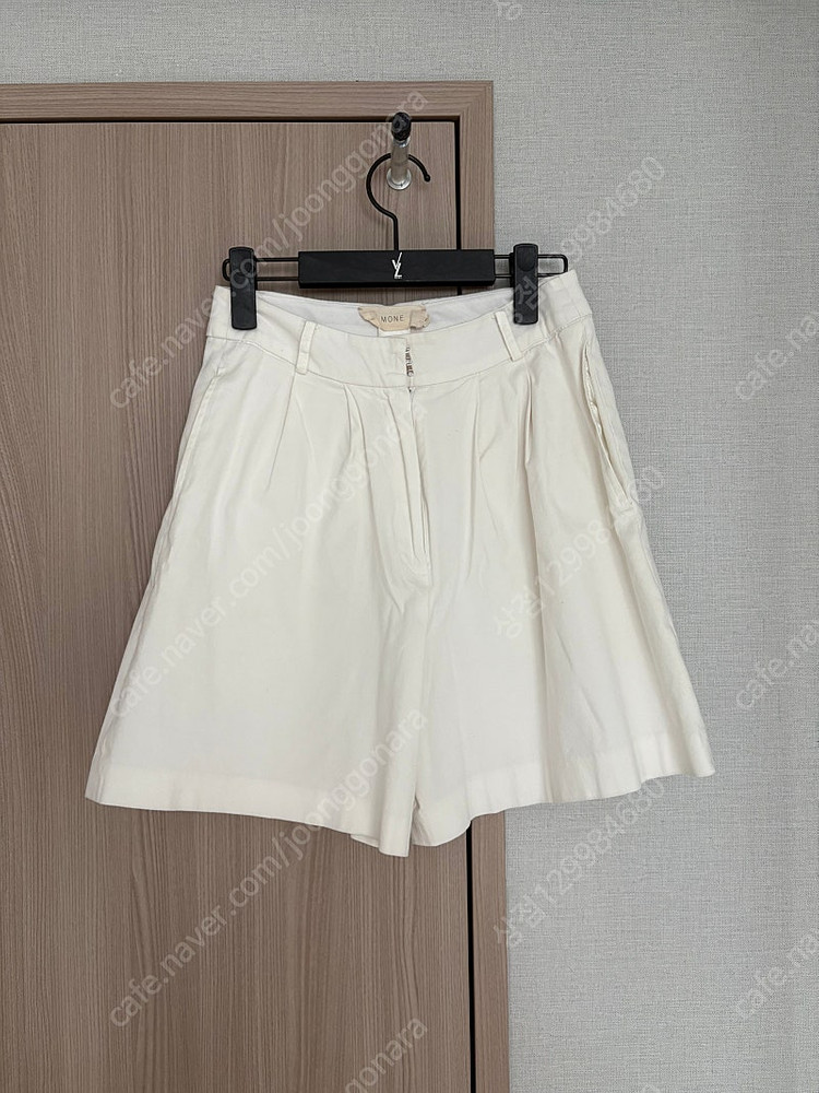 모네마켓(리본빛) 핀턱 하프 쇼츠 S사이즈 이미지