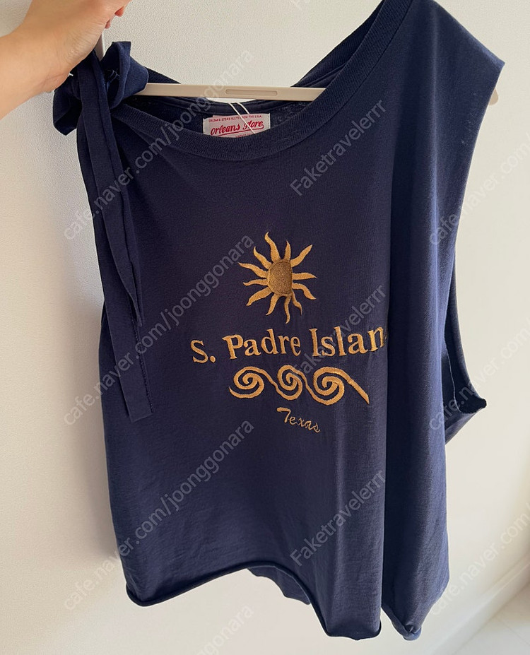 Orleans store 올리언스 스토어 리워크 슬리브리스 나시 이미지