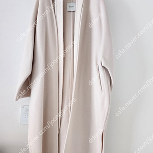 라온 노카라 핸드메이드코트 아이보리(새상품)
