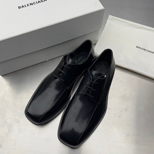 [ BALENCIAGA ] 발렌시아가 림 더비 하이 샤인 블랙 43사이즈