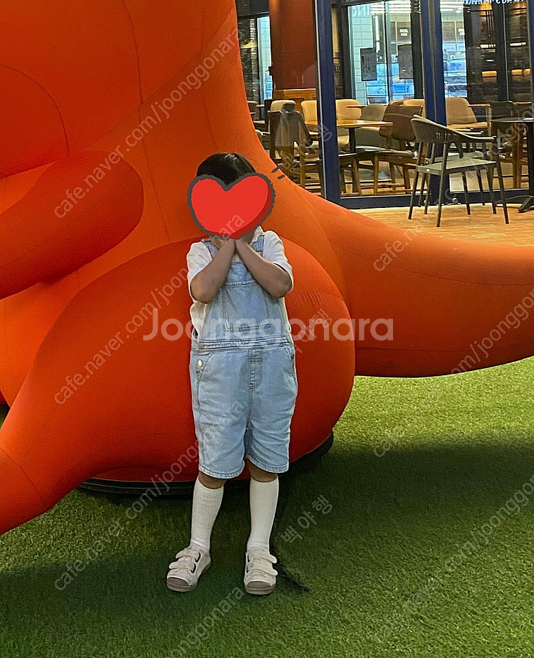**자라키즈 멜빵바지/멜빵청바지/자라베이비/110cm ...--0