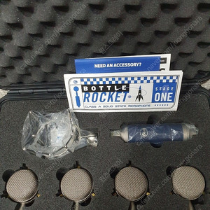 블루 BLUE Rocket Stage One 콘덴서마이크 팝니다 텔레풍켄251 노이만U47 AKG C12 복각캡슐