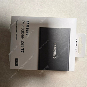 삼성 Portable SSD T7 2TB 미개봉