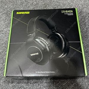 슈어 SRH840A 헤드셋 판매합니다.