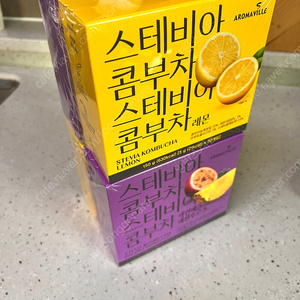 스테비아 콤부차