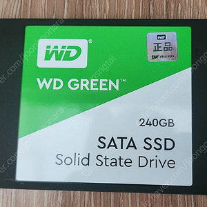 WD 정품 SSD 240기가+영화,음원 신품급