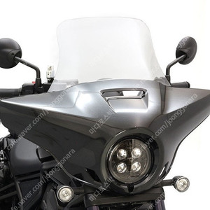 [새제품]혼다(HONDA) 레블1100DCT 앤듀런스 롱 투어링 스크린 클리어/스모그 판매 Made in Japan 이미지