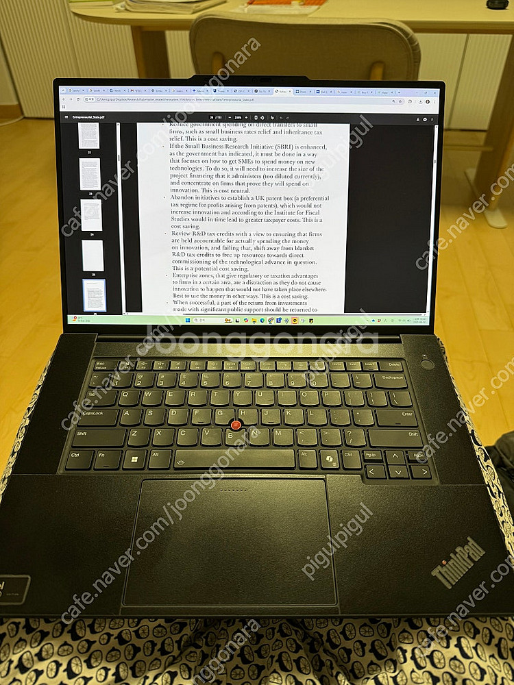 Thinkpad P1 7세대 OLED 터치 풀스펙--1