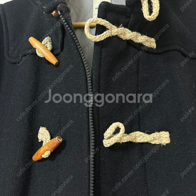 하버드 떡볶이코트 하프코트 네이비 m--2