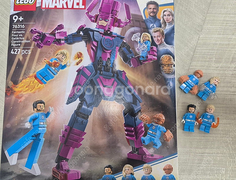 레고 마블 76316 판타스틱4 갤럭투스 대결--0