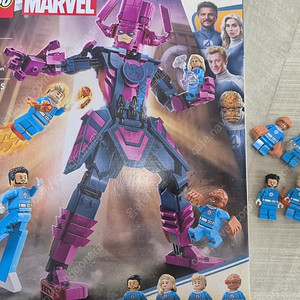 레고 마블 76316 판타스틱4 갤럭투스 대결