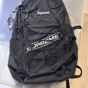 Supreme Backpack Black - 23FW슈프림 백팩 블랙 - 23FW